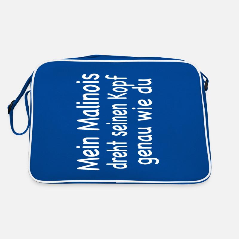 Malinois - Malinois Geschenkidee Retro Tasche