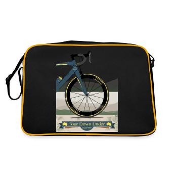 Tour Down Under Bike - Retro Bag - black/gold - Back