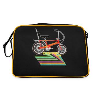 Chopper vélos - Sac Retro - noir/or - Dos