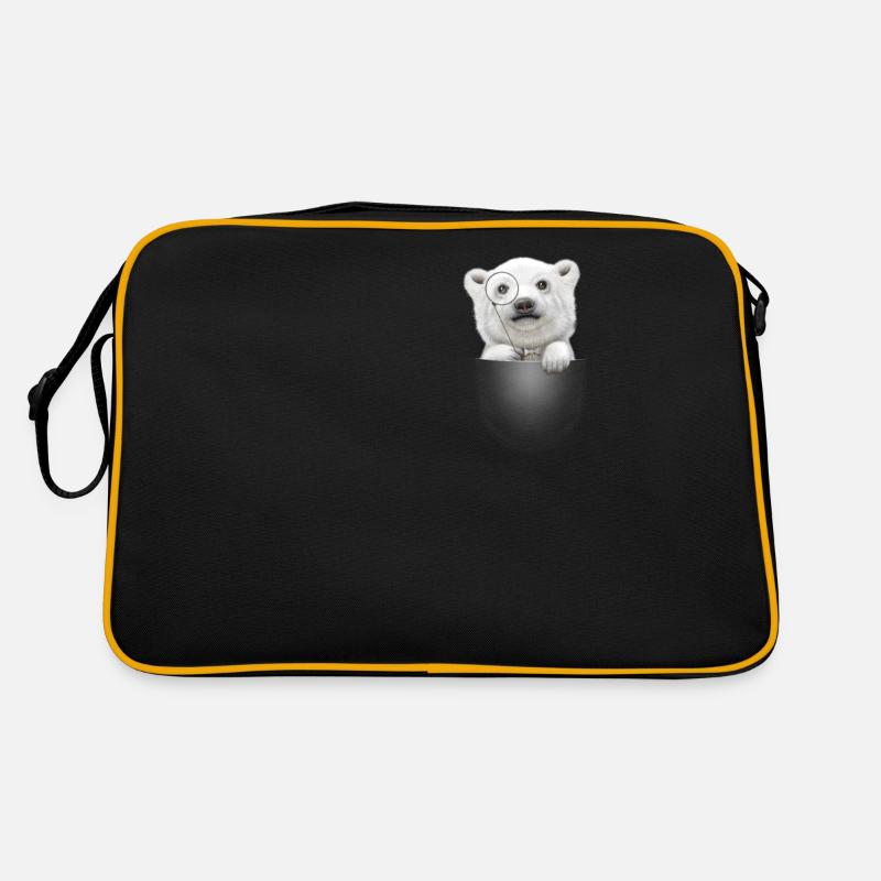 POCKET POLAR BEAR Retro Bag