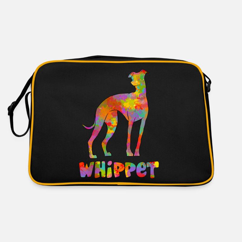 Whippet Multicolor 2 Retro Tasche