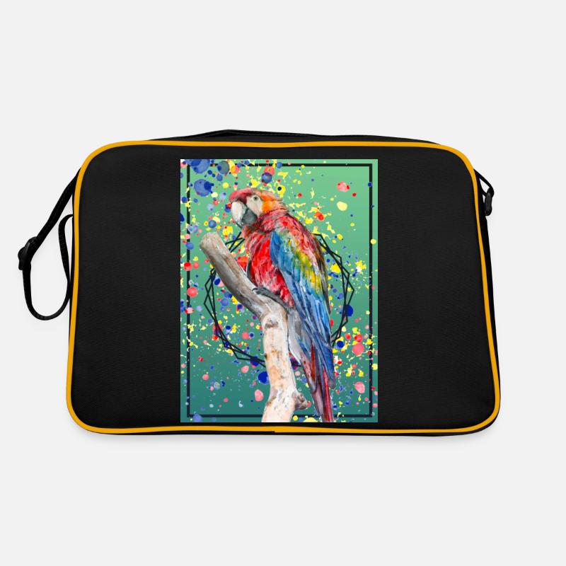 Ara - Retro Tasche - Schwarz/Gold