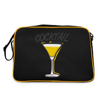 Cocktail Top Looks Party yey - Sac Retro - noir/or - Dos