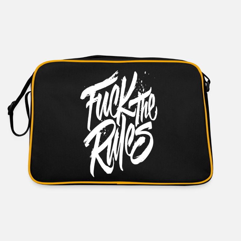 Fuck the rules Retro Bag