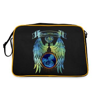 Zodiac Verseau - Sac Retro - noir/or - Dos