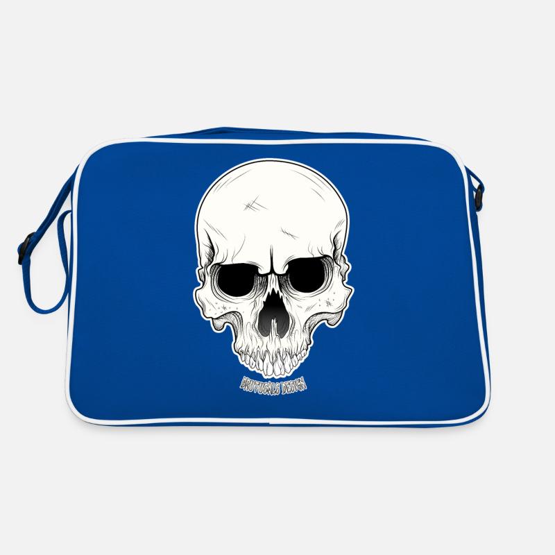Crâne crâne Sac Retro