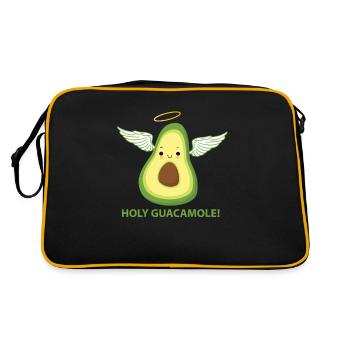 Holy Guacamole - Retro Bag - black/gold - Back