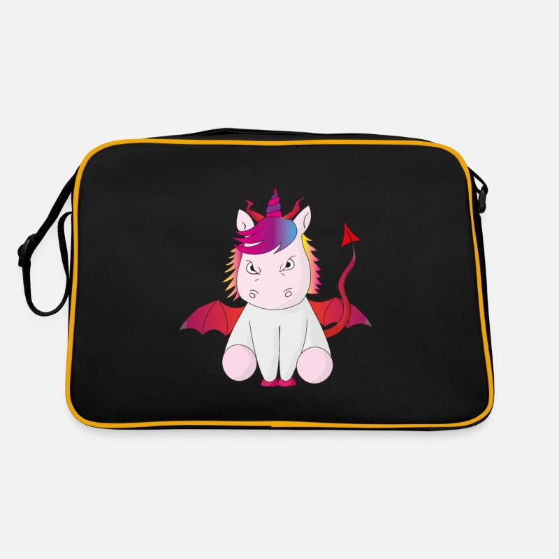 Teufelshorn the unicorn evil gift idea funny Retro Bag