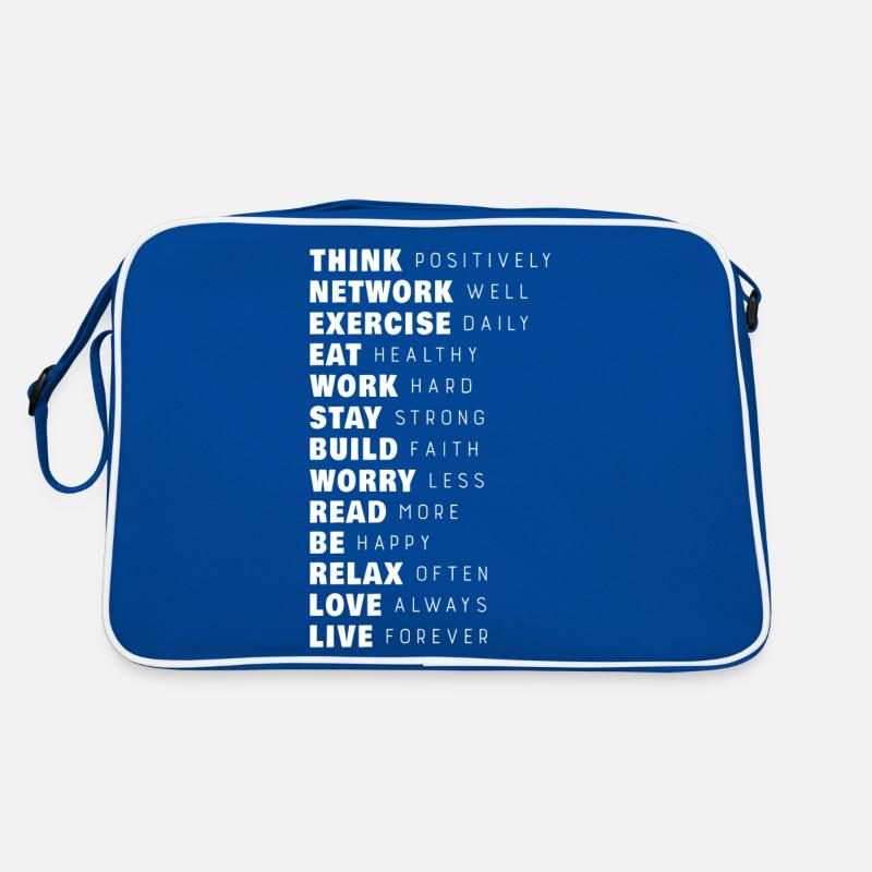 Think Positively Retro Bag
