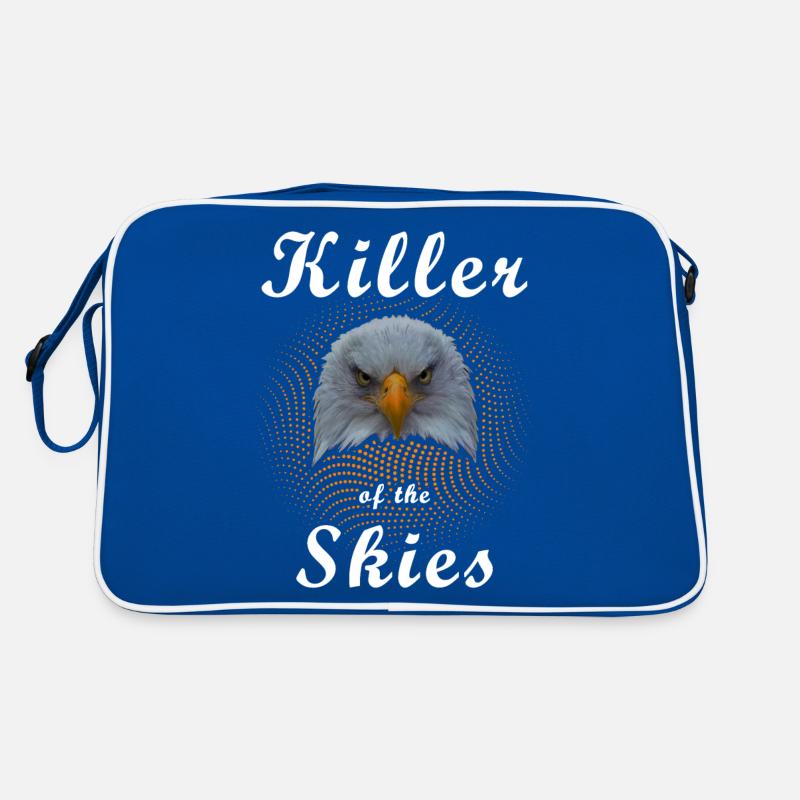 Killer der lüfte Adler Geschenkidee Raubvogel Retro Tasche