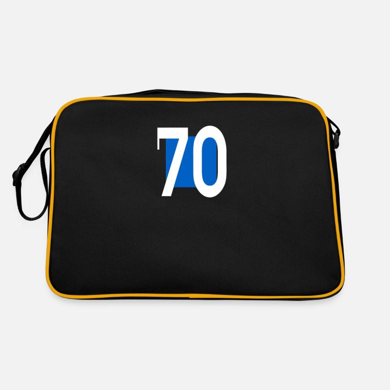 70th Birthday Retro Bag