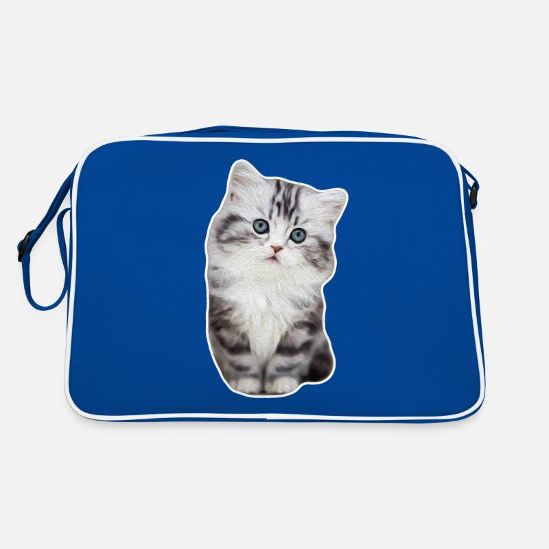 Chat de patte de velours mignon kitty kitty Sac Retro