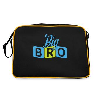 Big Bro - Retro Bag - black/gold - Back