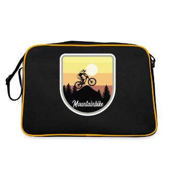 VTT - Sac Retro - noir/or - Dos