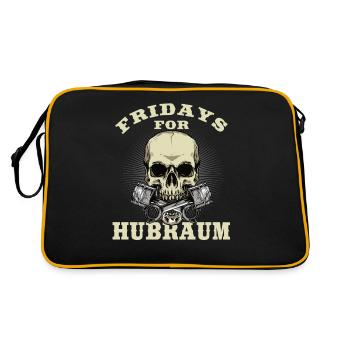 Vendredis de déplacement - Sac Retro - noir/or - Dos
