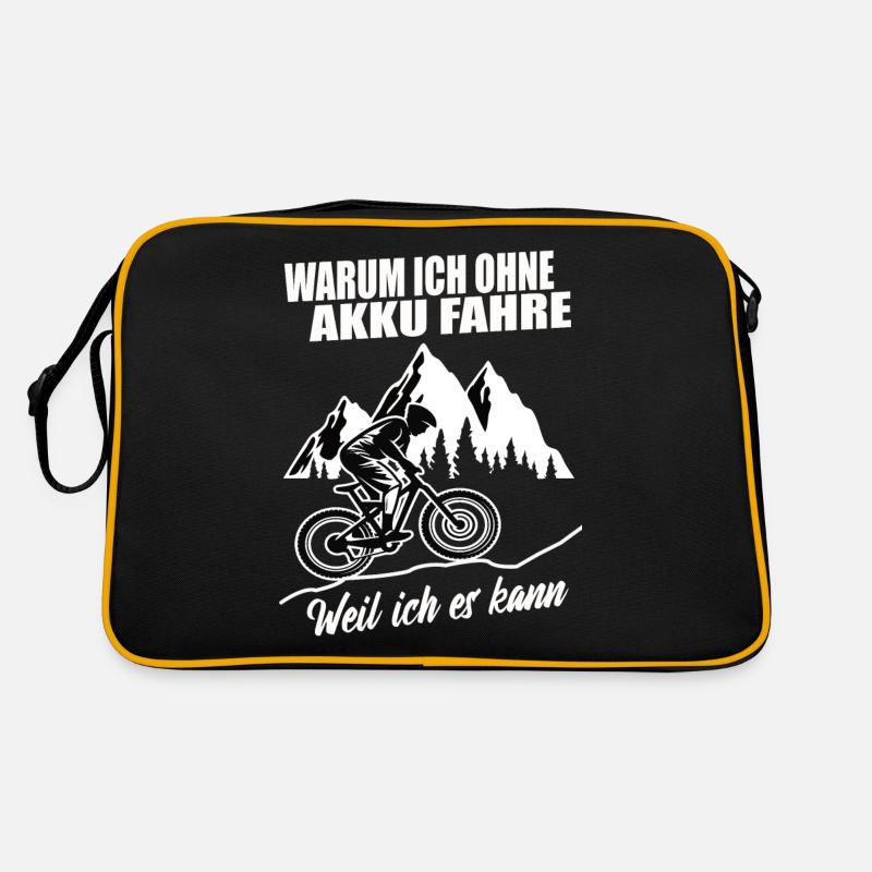 Ohne Akku Retro Tasche