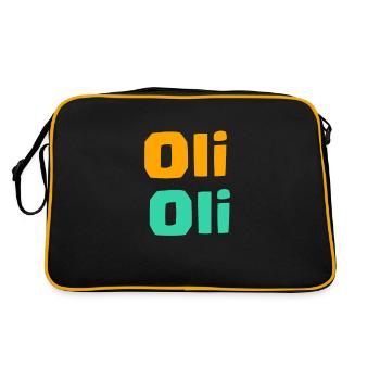 Oli Oliver - Sac Retro - noir/or - Dos
