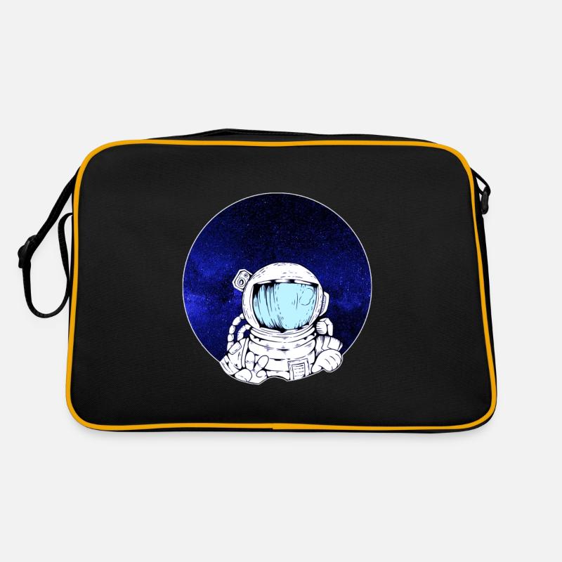 Cadeau enfant astronaute dans l'espace Sac Retro