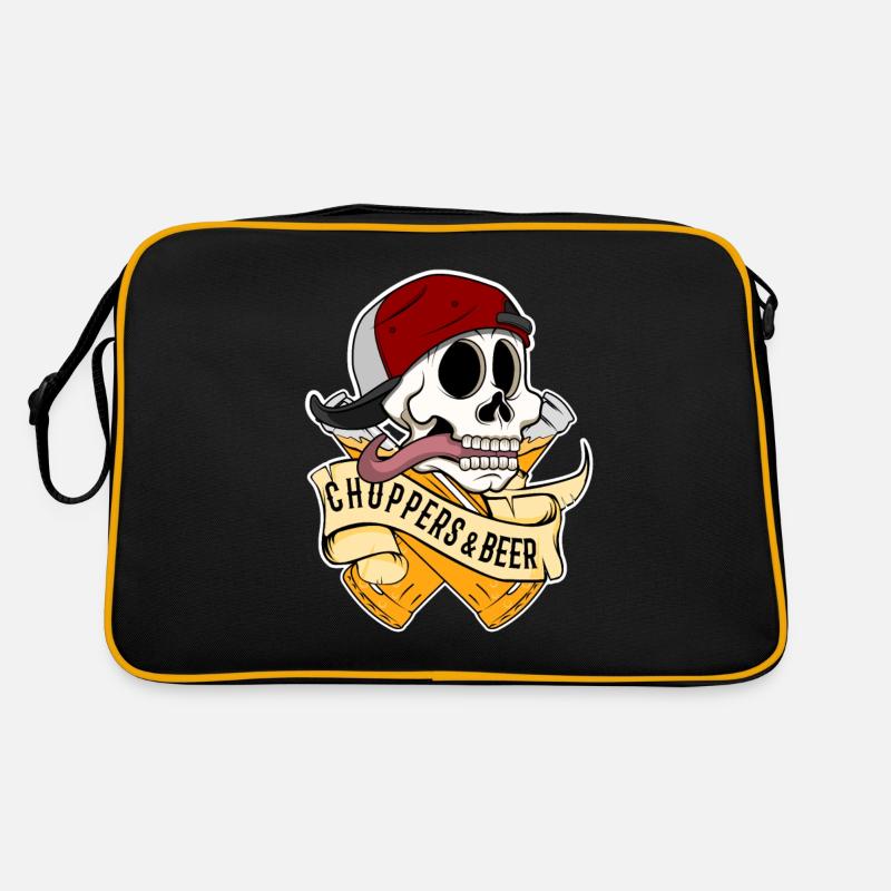 Choppers and Beer Retro Bag