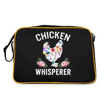 Chuchoteur de poulet - Sac Retro - noir/or - Dos
