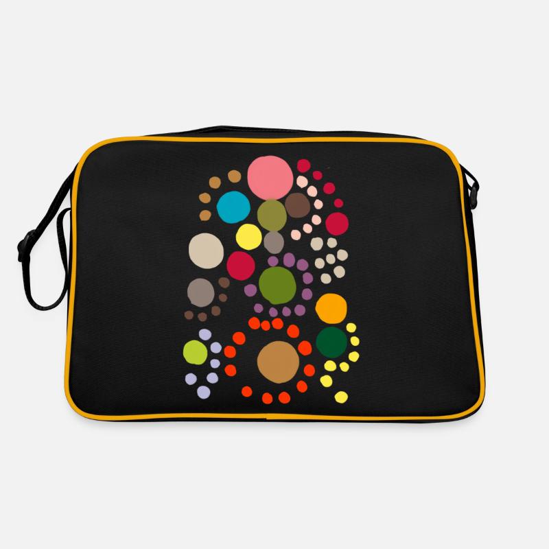 iro polka dots Sac Retro