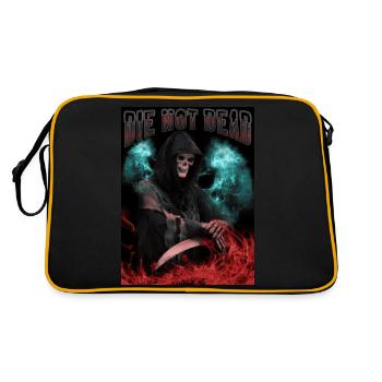 La mort Avec La Faucheuse La Faucheuse - Sac Retro - noir/or - Dos