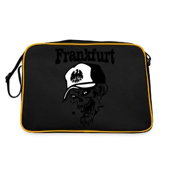 Frankfurt - Retro Bag - black/gold - Back