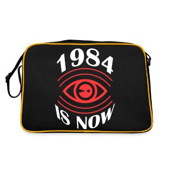 1984 is now - Retro Bag - black/gold - Back