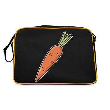Carrot Carrot - Retro Bag - black/gold - Back