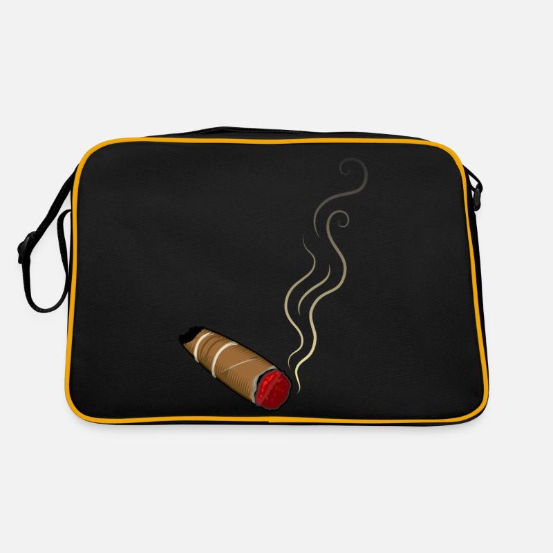 cigar smokes smoking Retro Bag