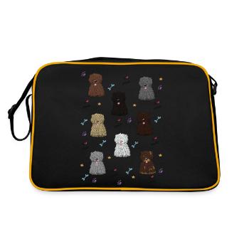 Total water dog - Retro Bag - black/gold - Back