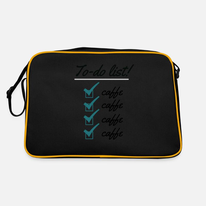 Réveillez-vous et sentez le café Sac Retro