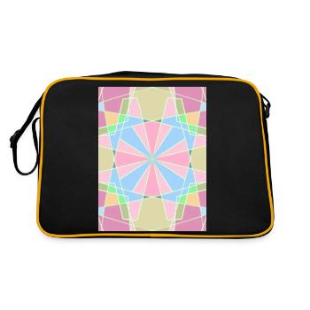 Rainbow - Retro Bag - black/gold - Back