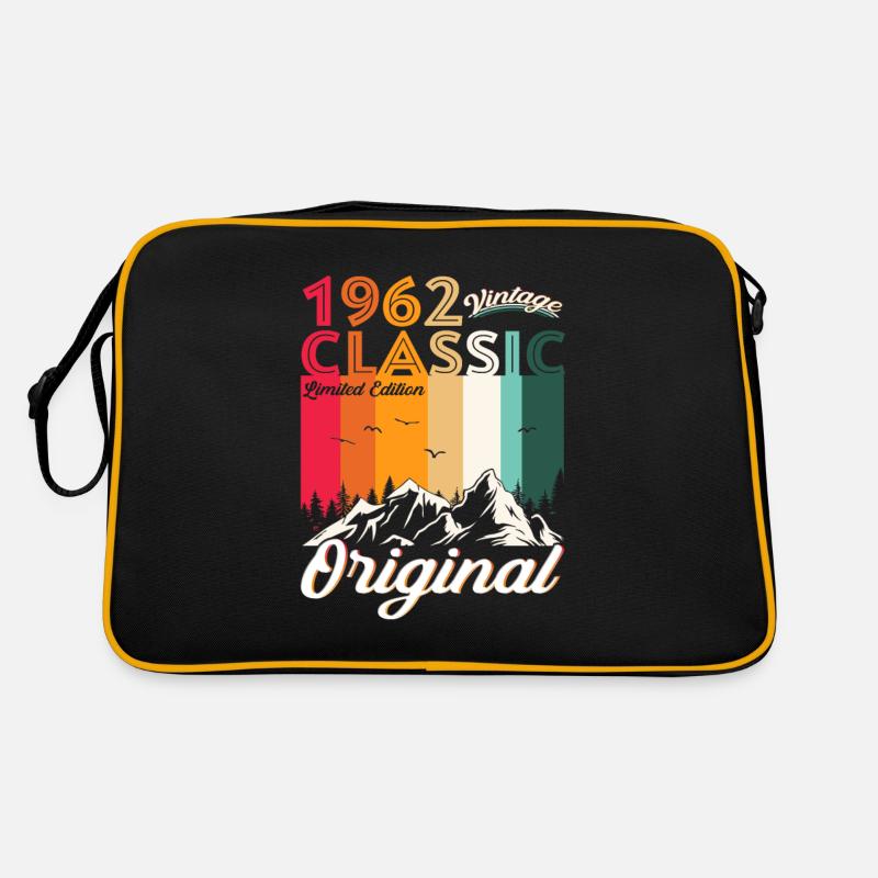 Original 1962 60. Geburtstag Geschenk Herren Retro Tasche