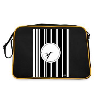 STAY - Sac Retro - noir/or - Dos