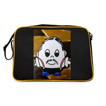 Père de Gnubbel - Sac Retro - noir/or - Dos