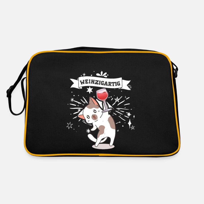 Weinzigartig Retro Tasche