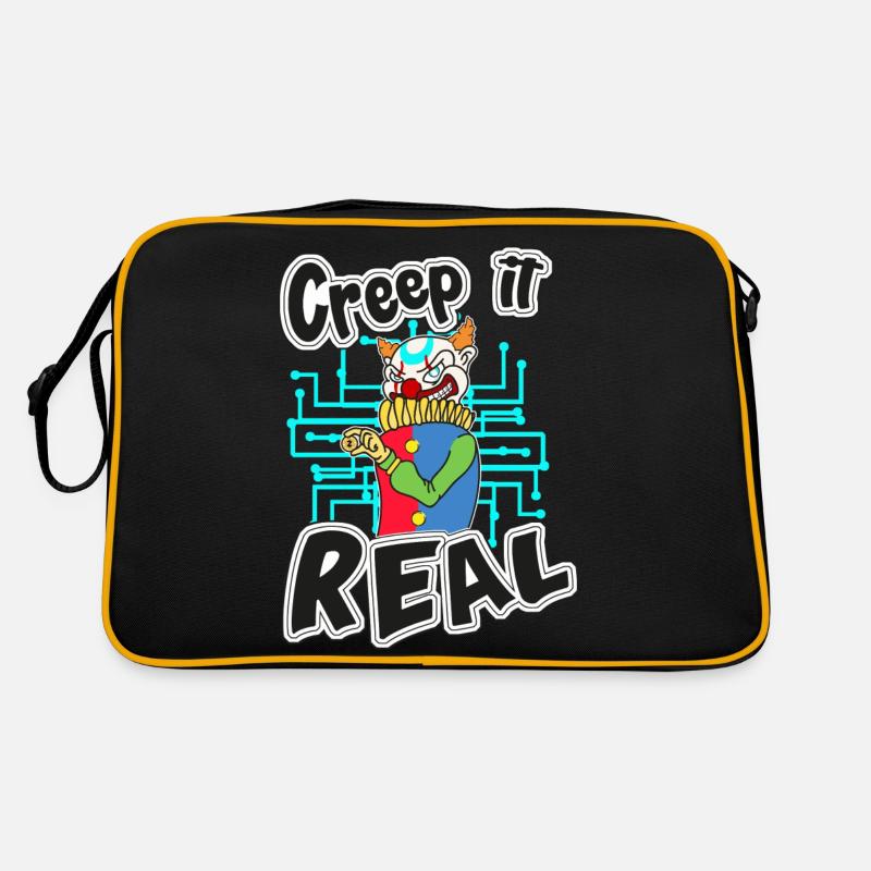 Creep It Real - Krypto-Clown Retro Tasche