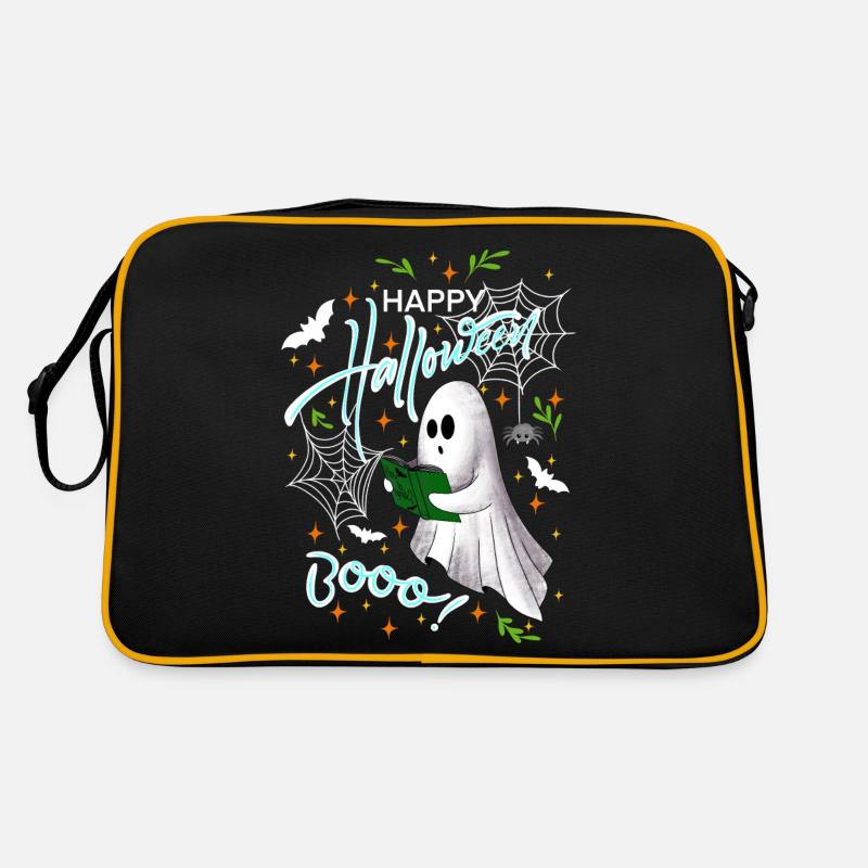 Happy Halloween Geist Retro Tasche