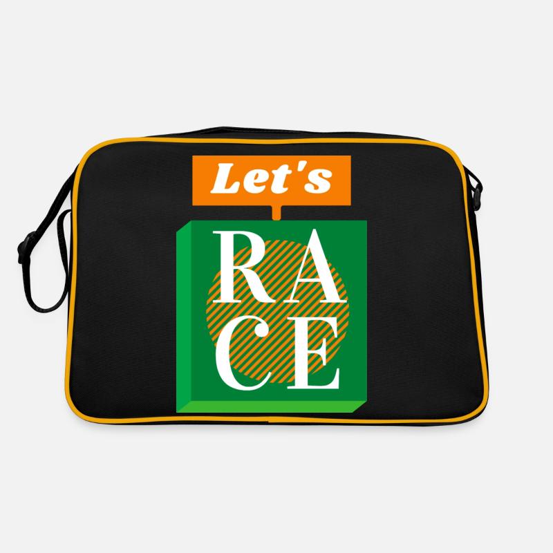 Das Rennen Retro Tasche