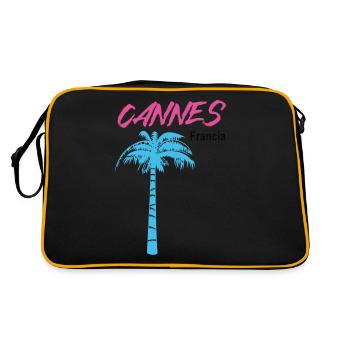Cannes - Sac Retro - noir/or - Dos