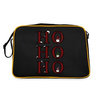 Elfes de Noël - Sac Retro - noir/or - Dos