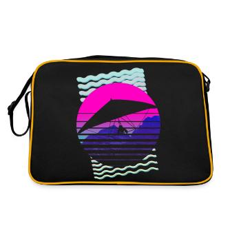 Hang glider hang glider Delta glider - Retro Bag - black/gold - Back