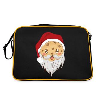 Biscuit de Noël - Sac Retro - noir/or - Dos