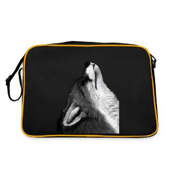 Fox - Retro Bag - black/gold - Back