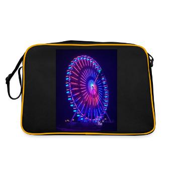 grömitz Ferris wheel - Retro Bag - black/gold - Back