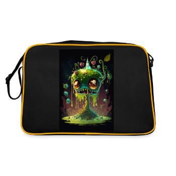 Zombie Frozen - Retro Bag - black/gold - Back