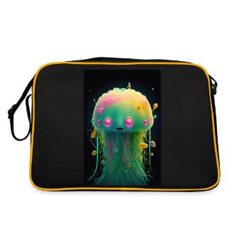 Zombie Frozen - Retro Bag - black/gold - Back