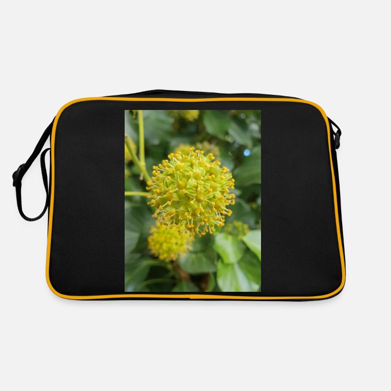 Persischer Efeu (Kolchischer Efeu) Retro Tasche