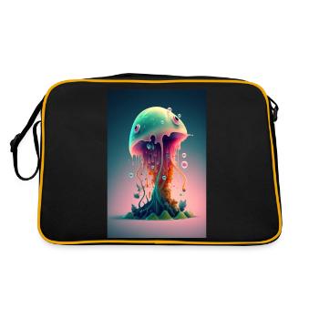 Zombie Frozen - Retro Bag - black/gold - Back